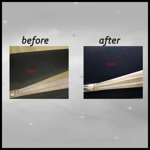 Convertible Clutch Black Gold Lame Evening Shoulder Bag Unused Vintage - Picture 6 of 15